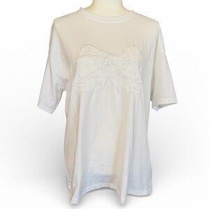 Dazy Oversized Chic Bow Tee NWT